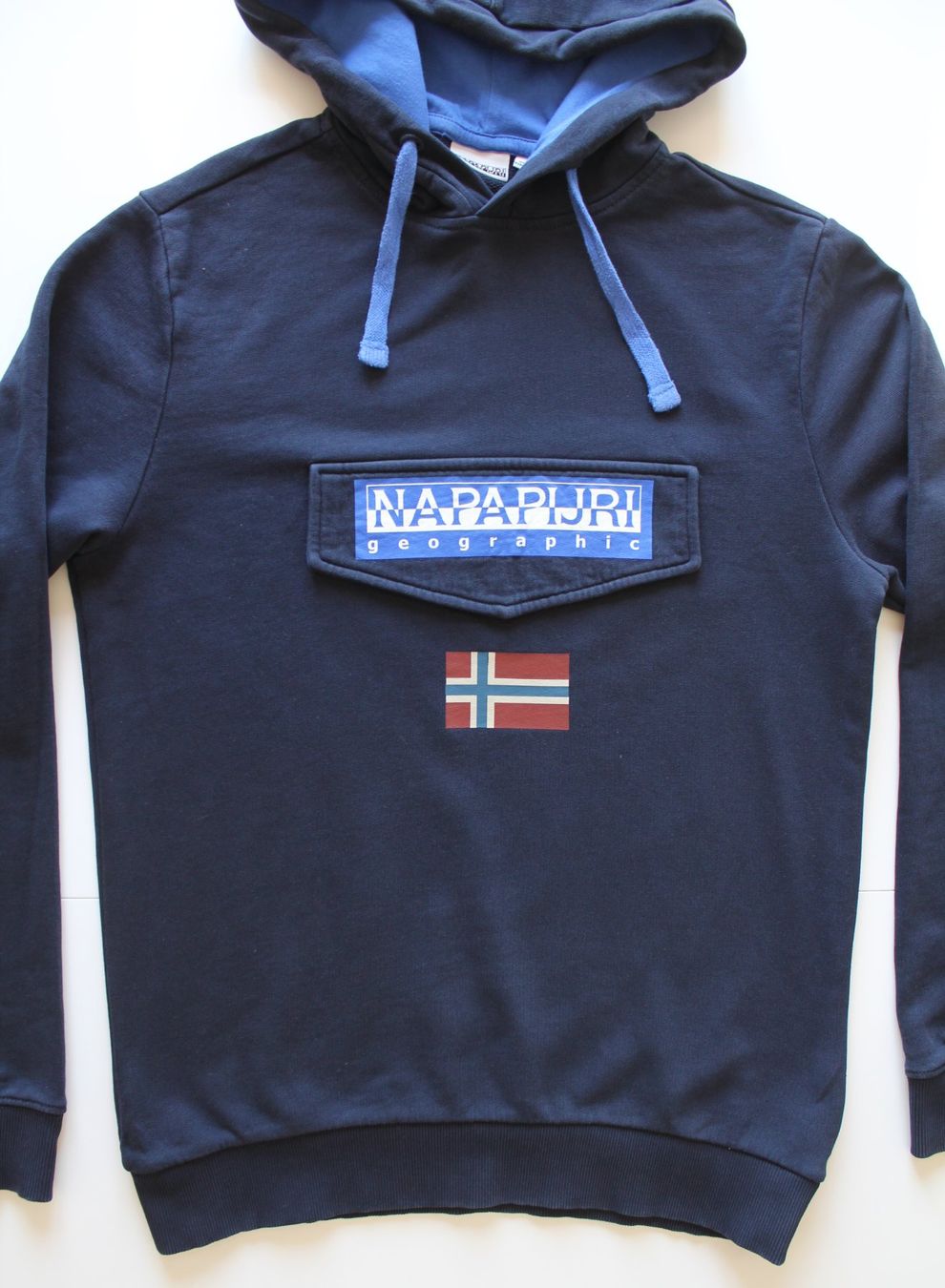 Napapijri Maglioni & Felpe: Pull à capuche Napapijri  bleu marine     t.S – Usato da Peseux venduto da Gilloss 2