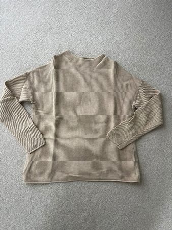Tom Tailor Pullover beige Baumwolle Gr. M