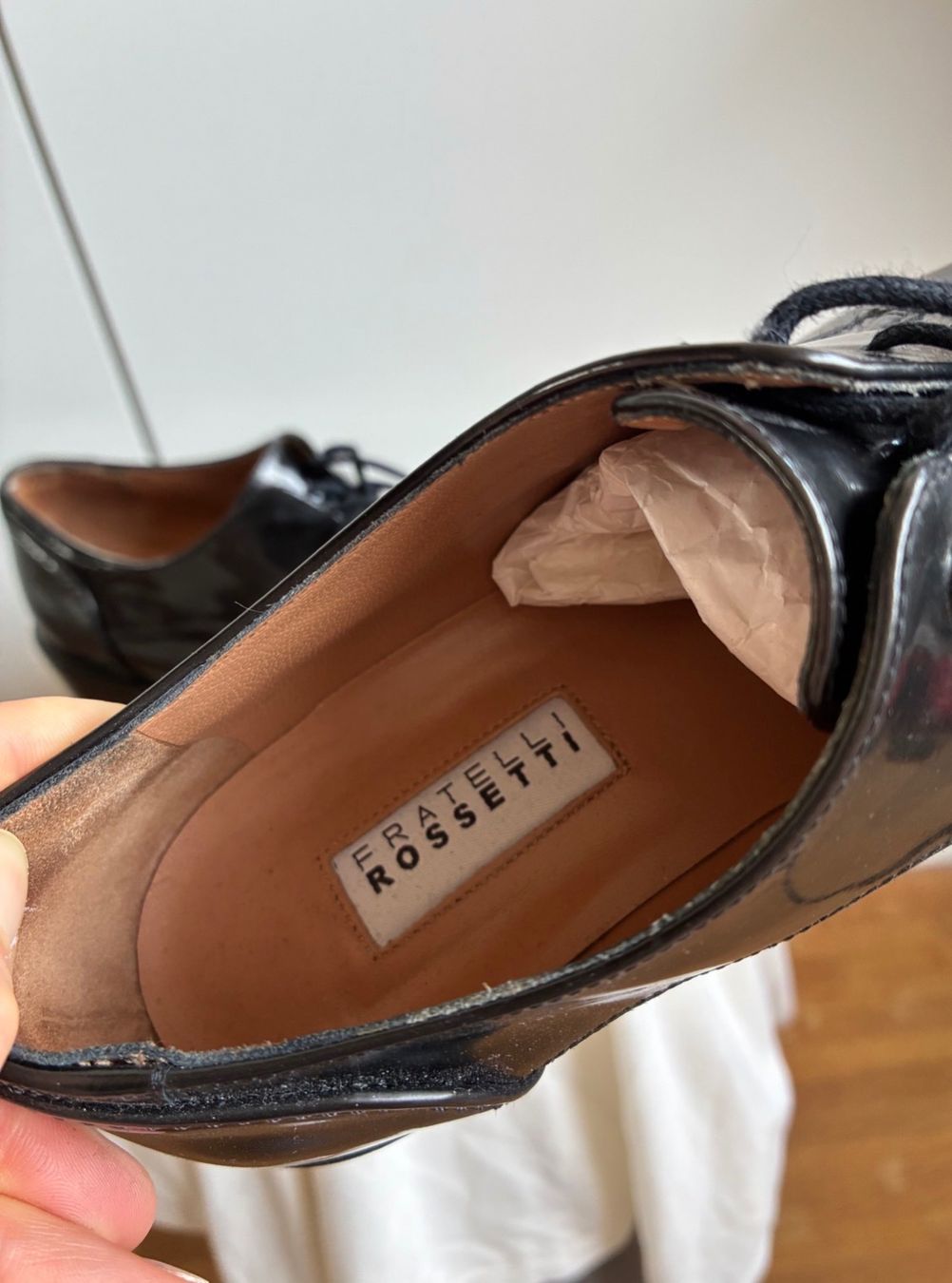 Fratelli Rossetti Scarpe da donna: FRATELLI ROSSETTI LACKLEDER-SCHNÜRSCHUHE 34 – Usato da Honau venduto da olya_i 2