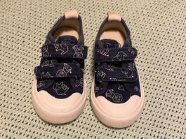 Kinder Turnschuhe, Grösse 22, Dunkelblau-weiss, La Redoute