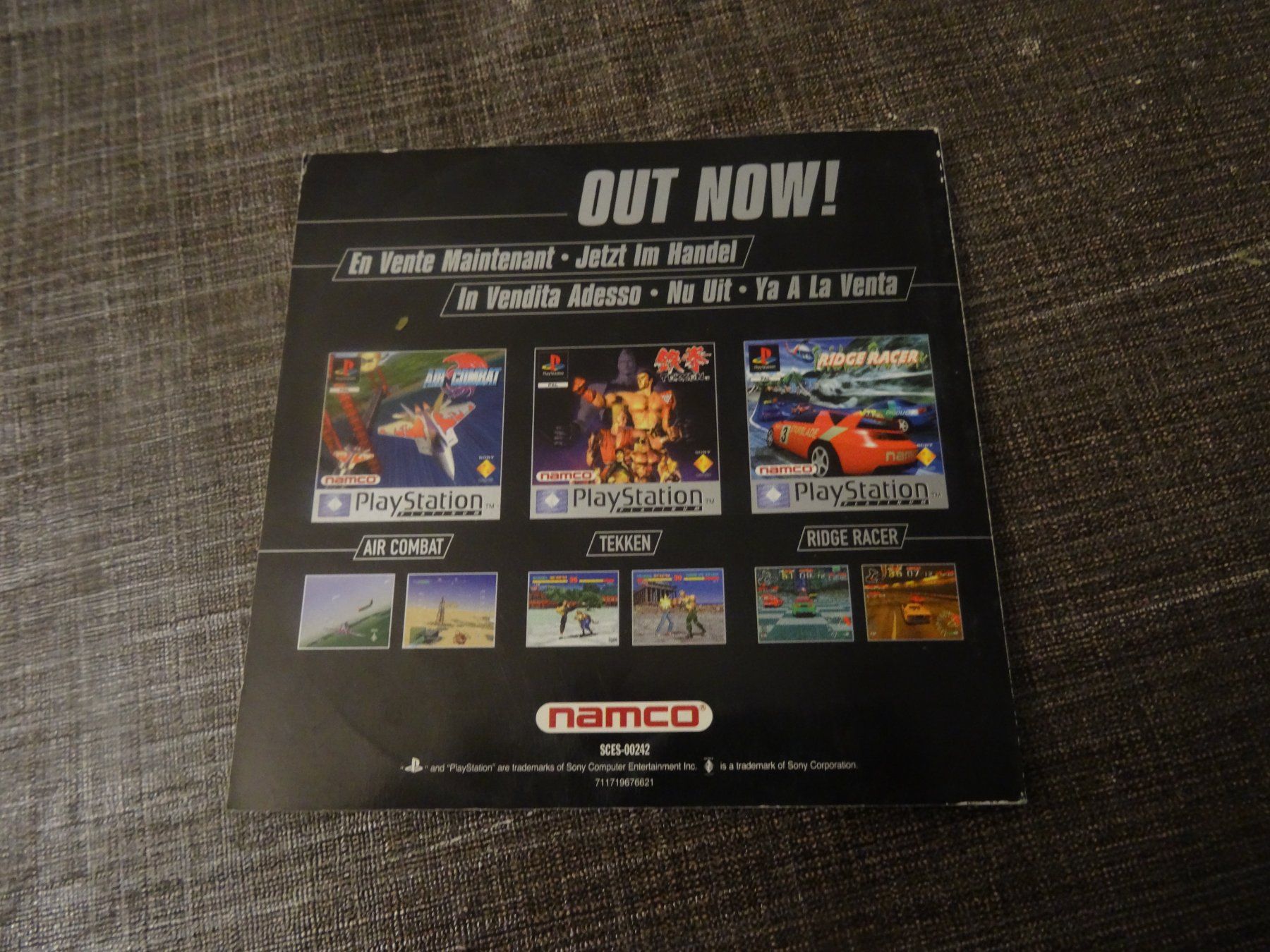 Sony Spiele: Anleitung zu Ridge Racer Revolution PS1 – Gebraucht aus Olten von Disc-Ausverkauf 1