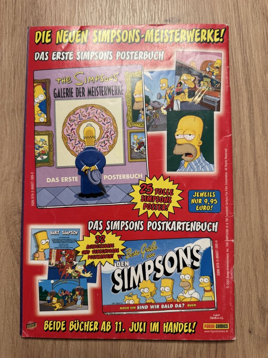 Comics: Simpsons Super Spektakel Comics 1 guter Zustand – Gebraucht aus Biberist von etesummer 1