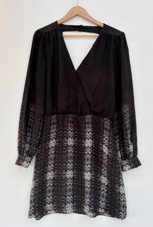 Parker Barneys New York Seide Kleid Gr.M