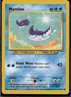 Mantine 74/105 Neo Destiny Pokemon
