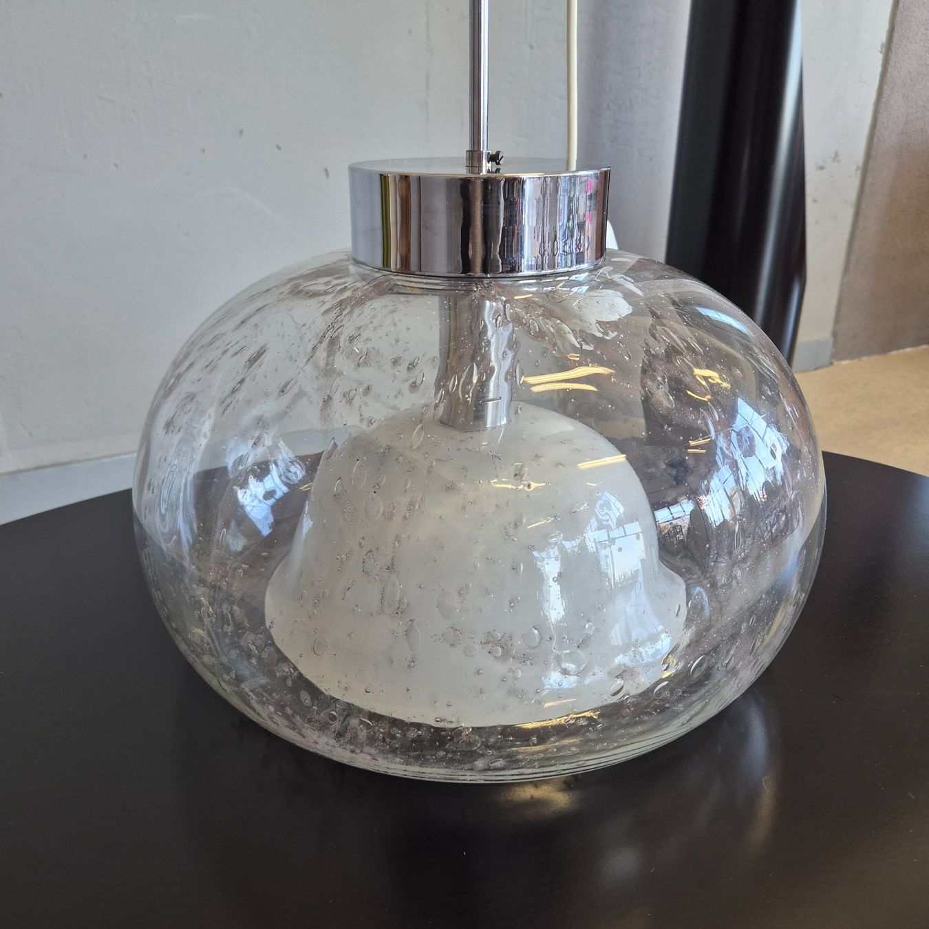 Kronleuchter & Deckenlampen: Doria Glas Hängeleuchte Deckenlampe Pendelleuchte Lampe – Gebraucht aus Nottwil von Wondewa-Shop 6