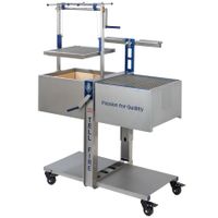 Multifunktionaler Grill modular aufgebaut