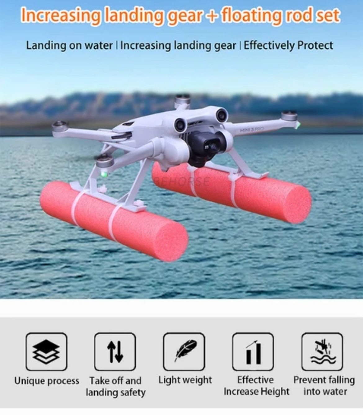 Salvagente: Landing Float Kit dji Mini 3 und 4 – Nuovo e nell'imballaggio originale da Dübendorf venduto da mnc_5djq 3