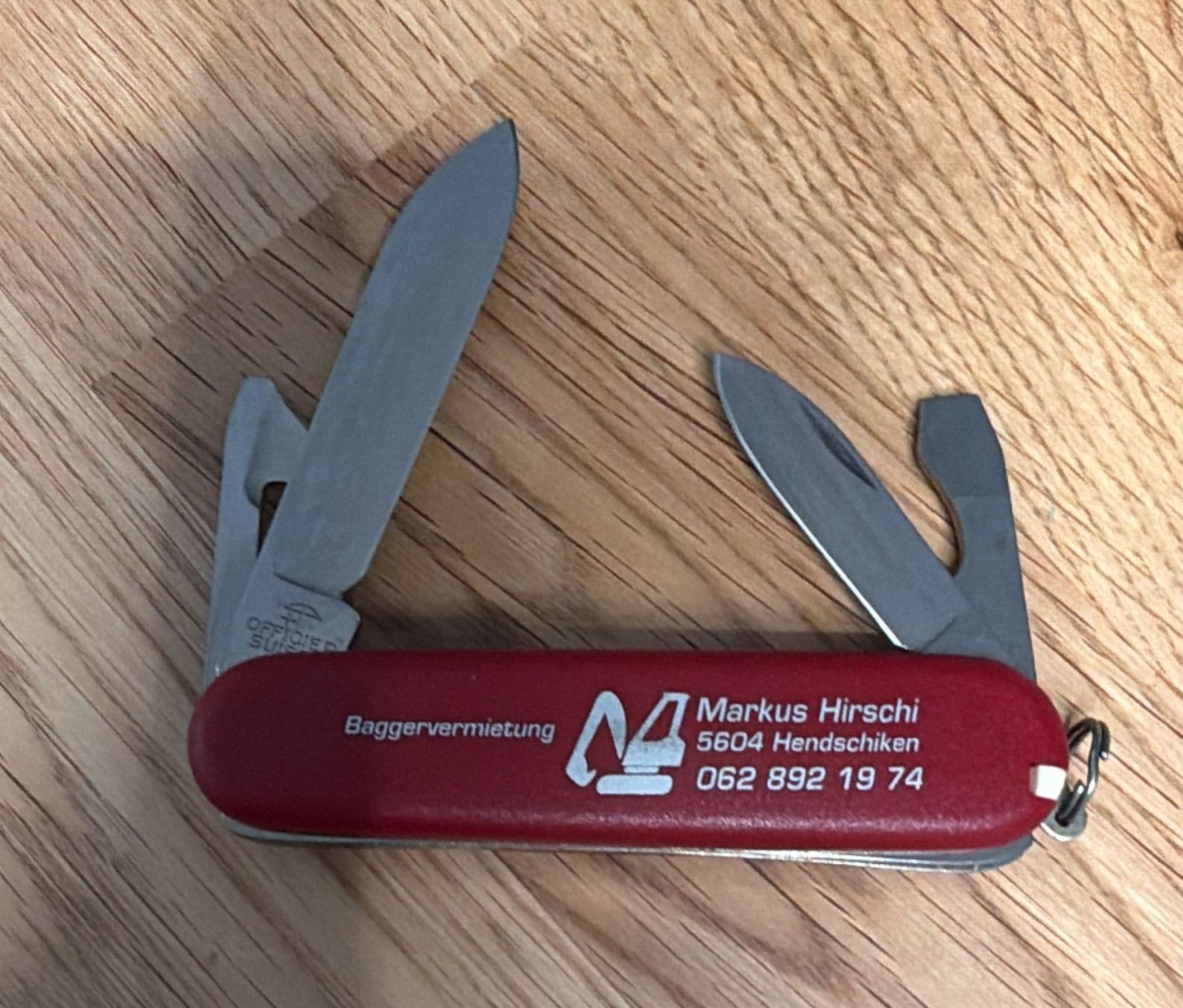 Victorinox Coltelli tascabile: VICTORINOX TASCHENMESSER MIT WERBUNG – Usato da Zürich venduto da Frei-Occasionen 2