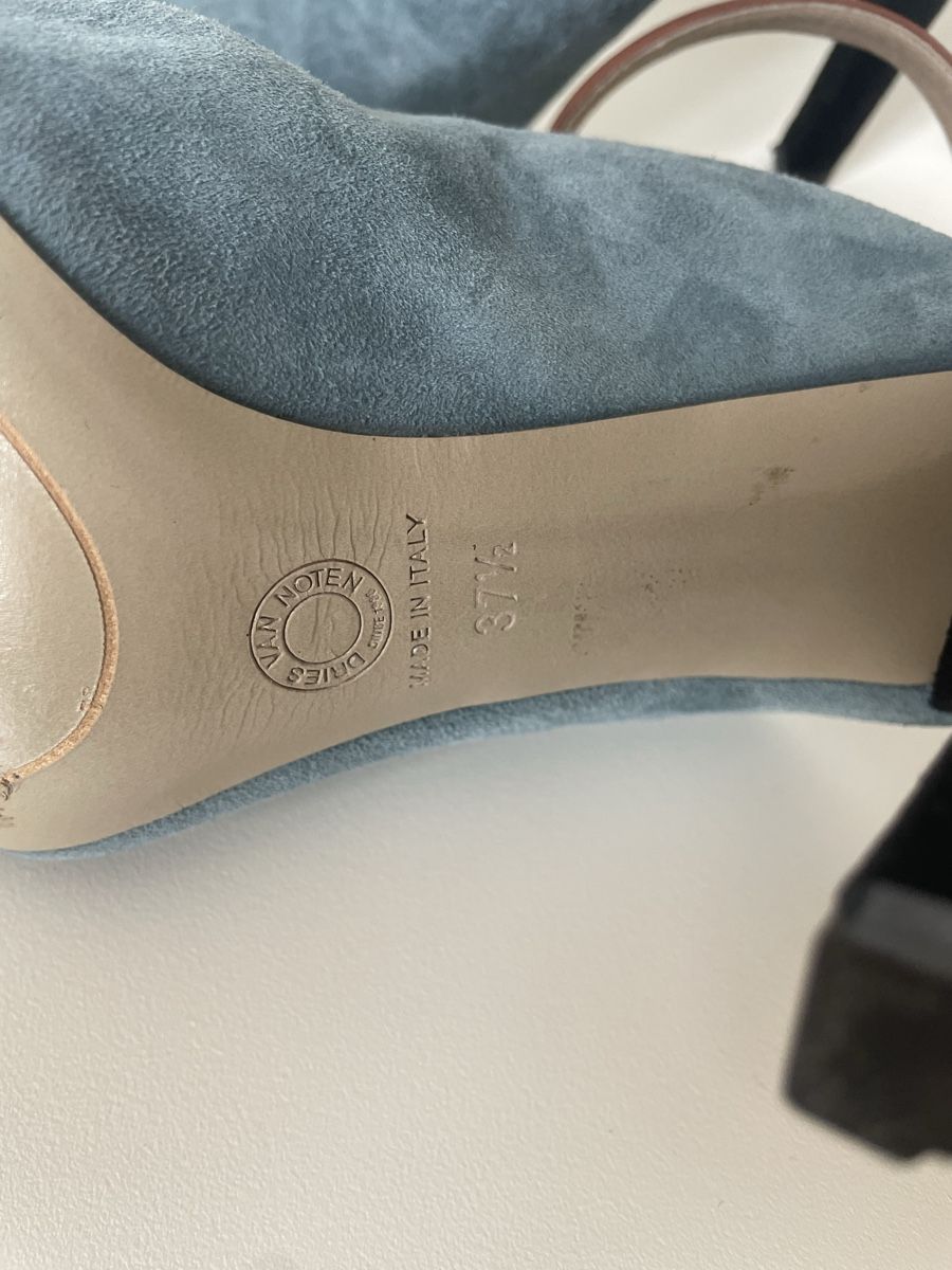 Dries Van Noten Damenschuhe: Dries van Noten Escarpins daim bleu, Taille 37.5 – Gebraucht aus Lausanne von Charly_brune 5