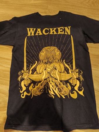 Wacken T-Shirt, Grösse M, Schwarz, Top Zustand, Rarität