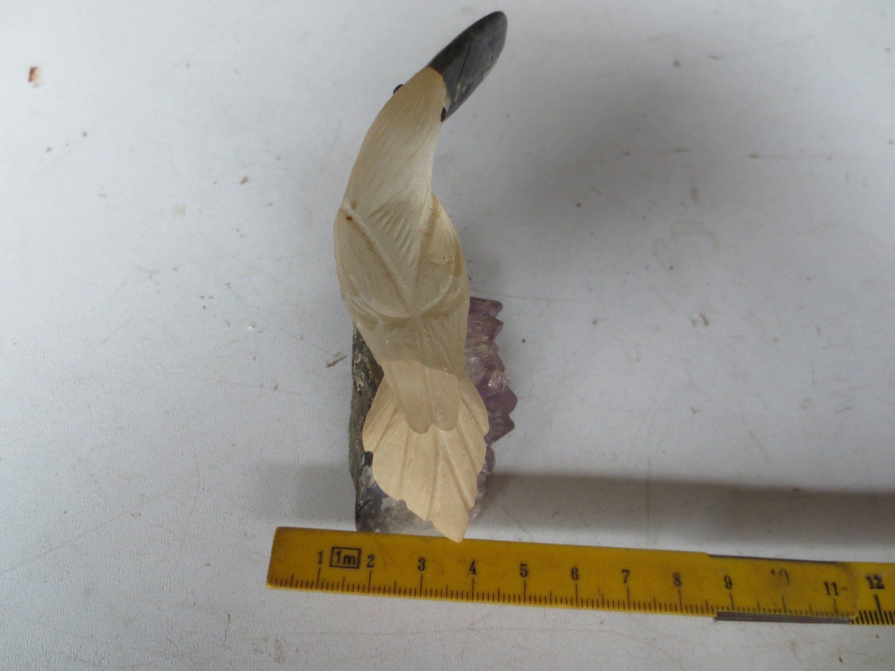 Mineralien & Heilsteine: Amethyst Vogel – Gebraucht aus Weier im Emmental von waefler03 3