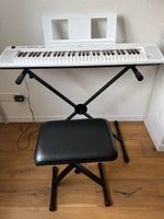 Digitalpiano Yamaha Piaggero NP-12WH mit Ständer & Hocker