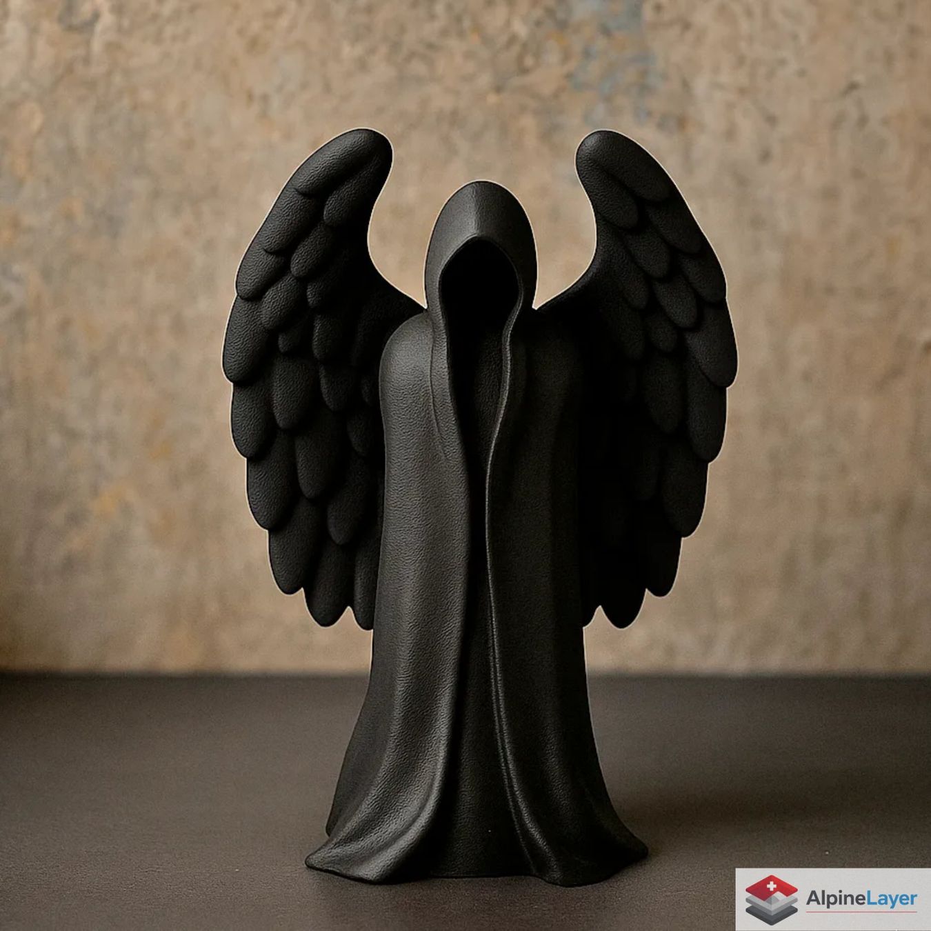 Sculture & Statue: Dark Angel Sculpture - Mystical & Gothic Vibes - 3D Printed – Nuovo (secondo la descrizione) da Losone venduto da AlpineLayer