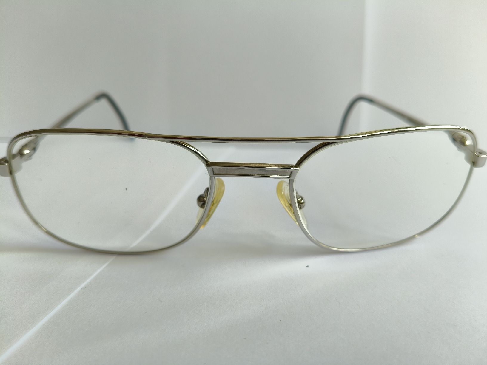 Dunhill Occhiali & Lenti: Alfred Dunhill Spectacles Vintage, Silver Frame 53[]21 – Usato da Zürich venduto da sha_vw65