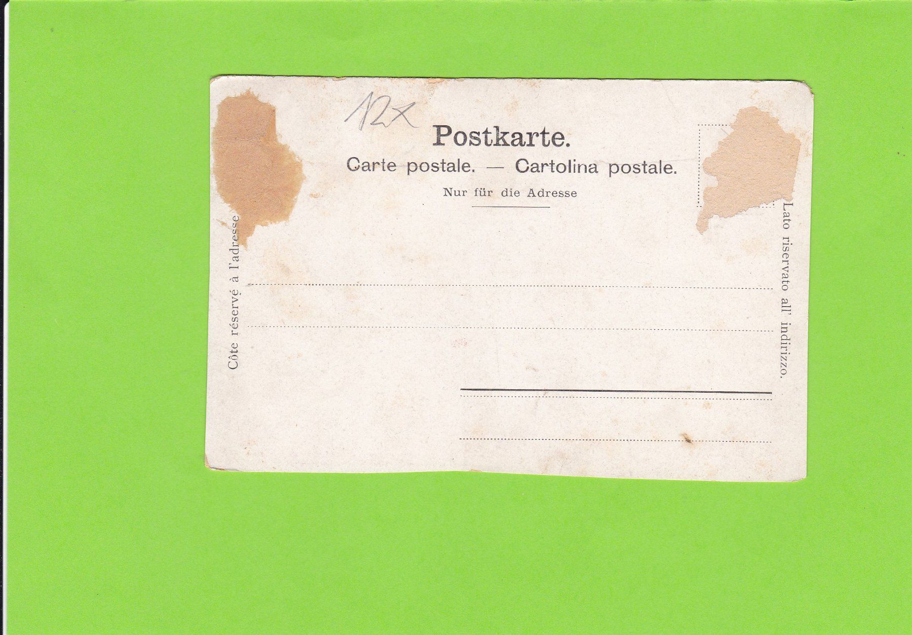 Cartoline postali: Basler Gewerbeausstellung 1901 – Usato da St. Peterzell venduto da neckertal 1