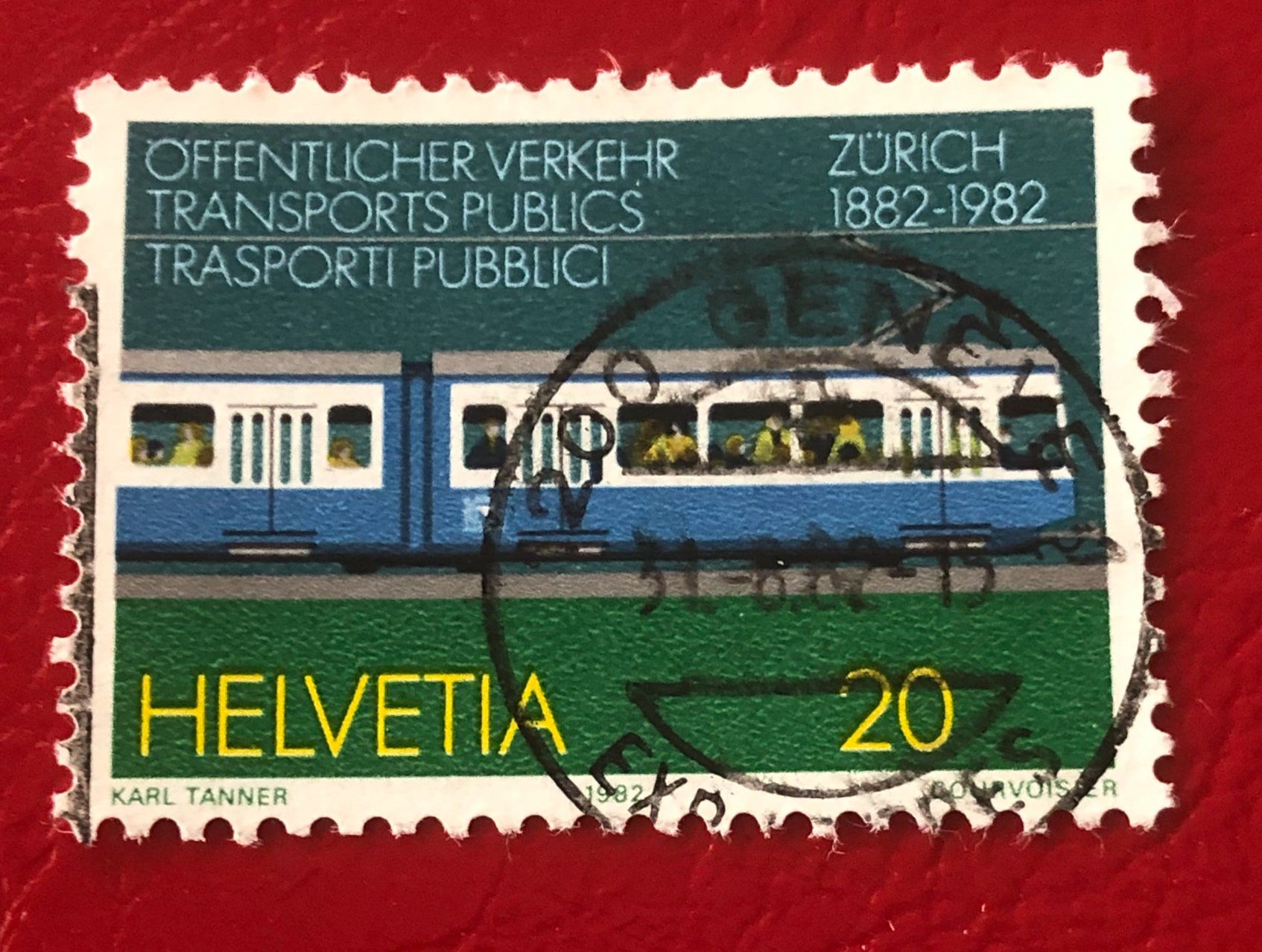 Tutti i francobolli: CH Briefmarken Stempelt Geneve – Usato da Aarau venduto da Billa007