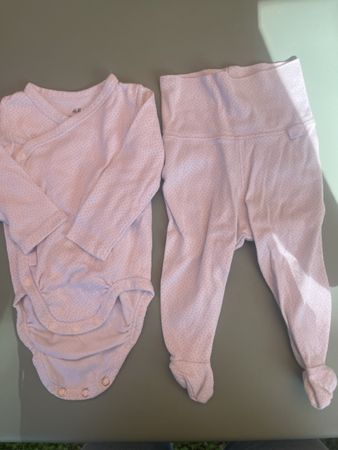 H&M Baby Strampler Set, Gr. 62