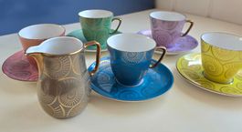 Espressotassen Vintage Bareuther Waldsassen,  50ties