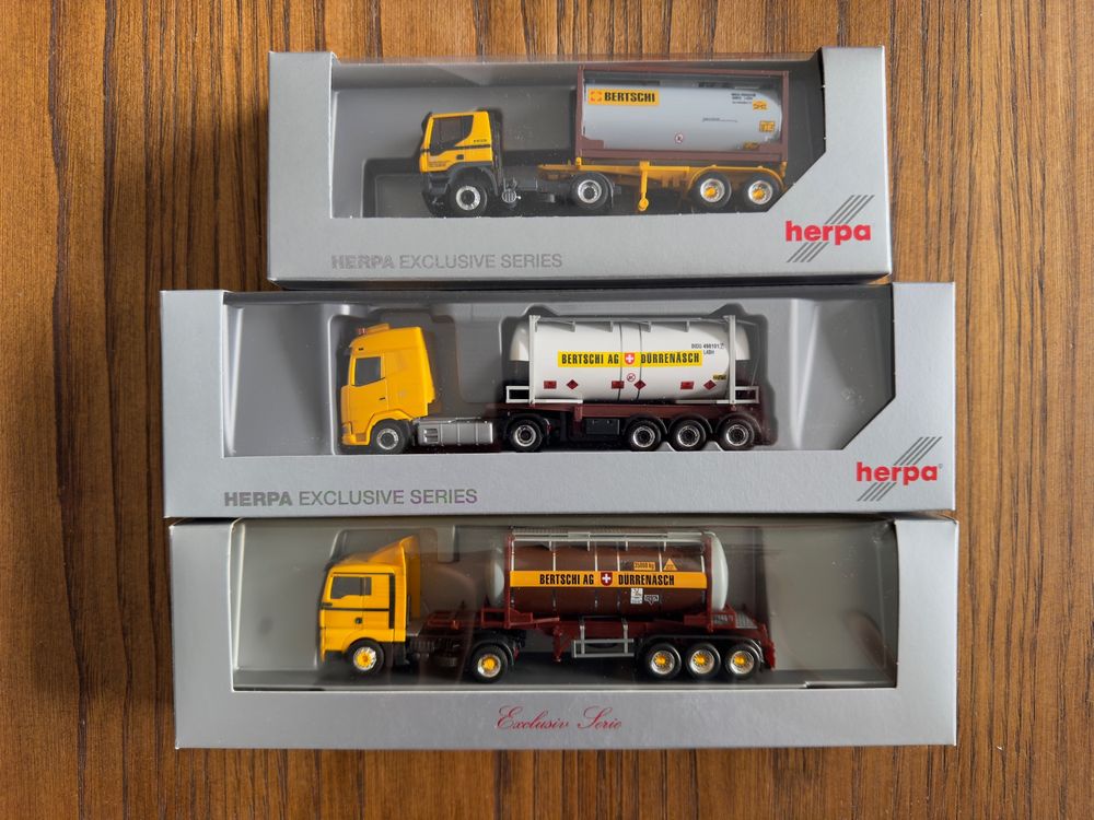 Herpa Scania 142 Hauber Flachglas AG | Acheter sur