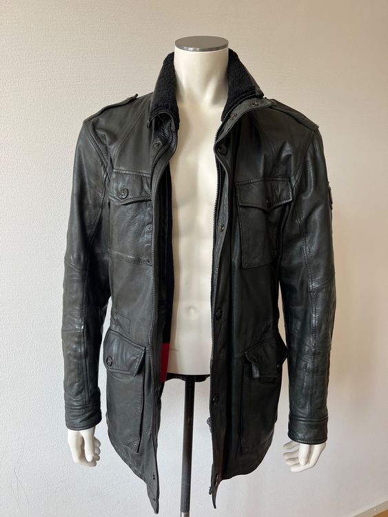 Wunderbar Lederjacke Herren Strellson Ebenbild