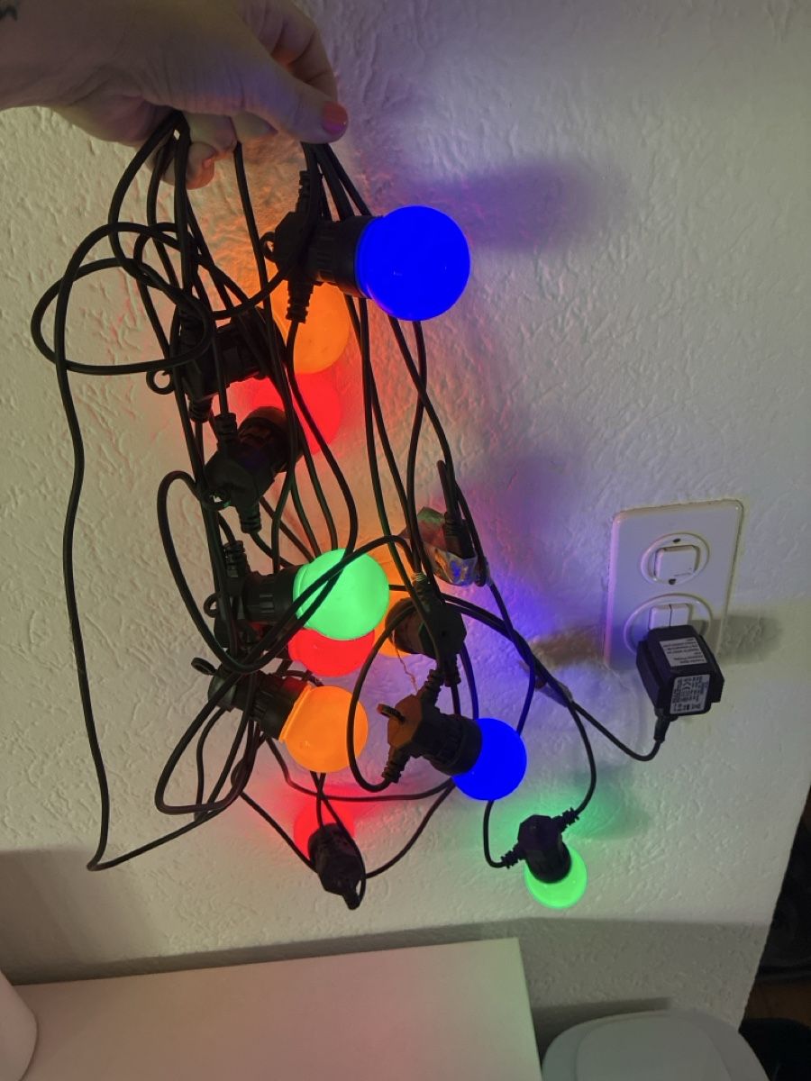 Migros Ghirlande e barre luminose: Lichterkette Balkon Migros – Usato da Urtenen-Schönbühl venduto da Evilette 1