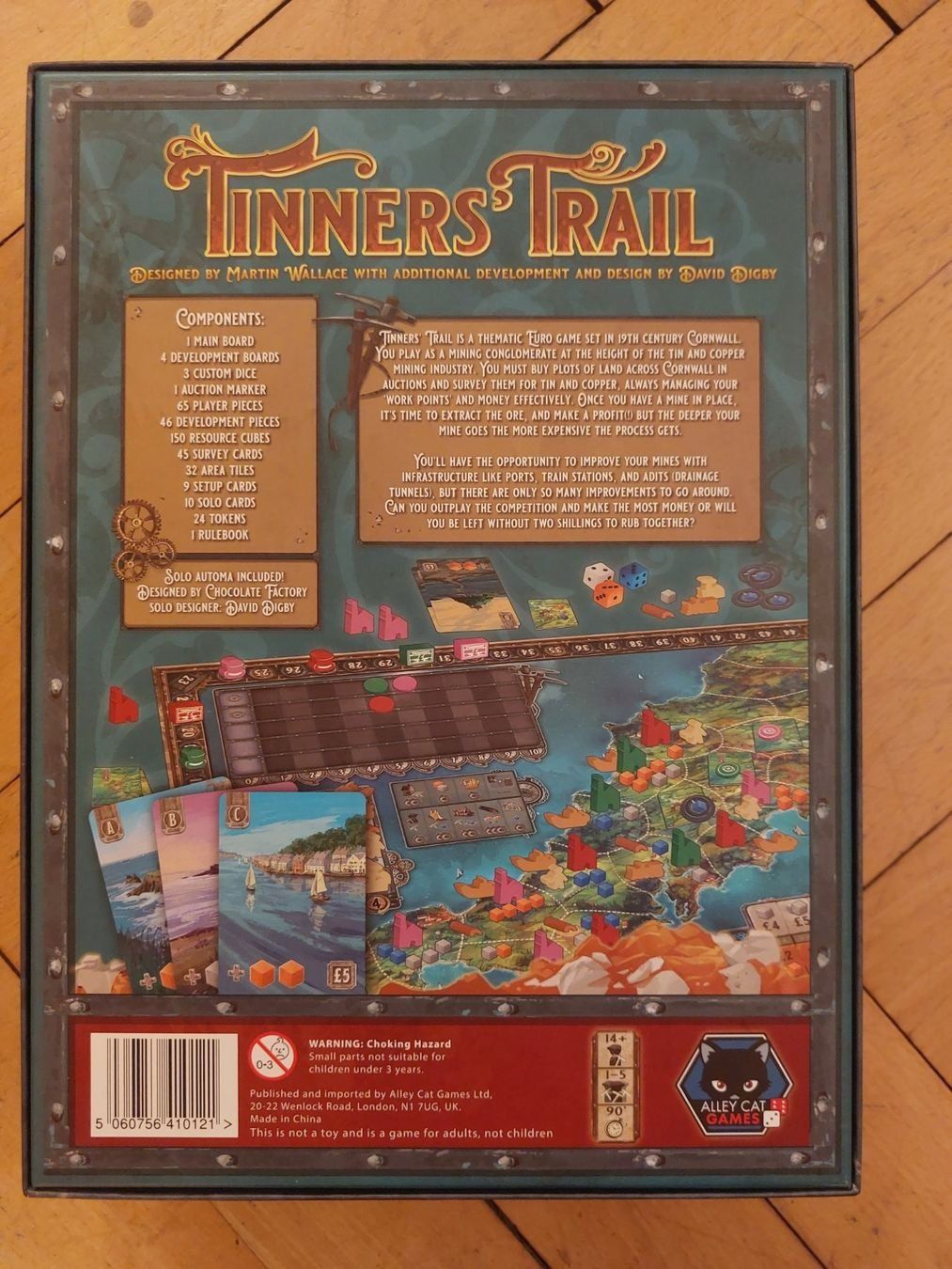 Spiele: TINNER'S TRAIL (Remastered Edition) + Expansion Box – Neu (gemäss Beschreibung) aus Luzern von Blue-Moon 1