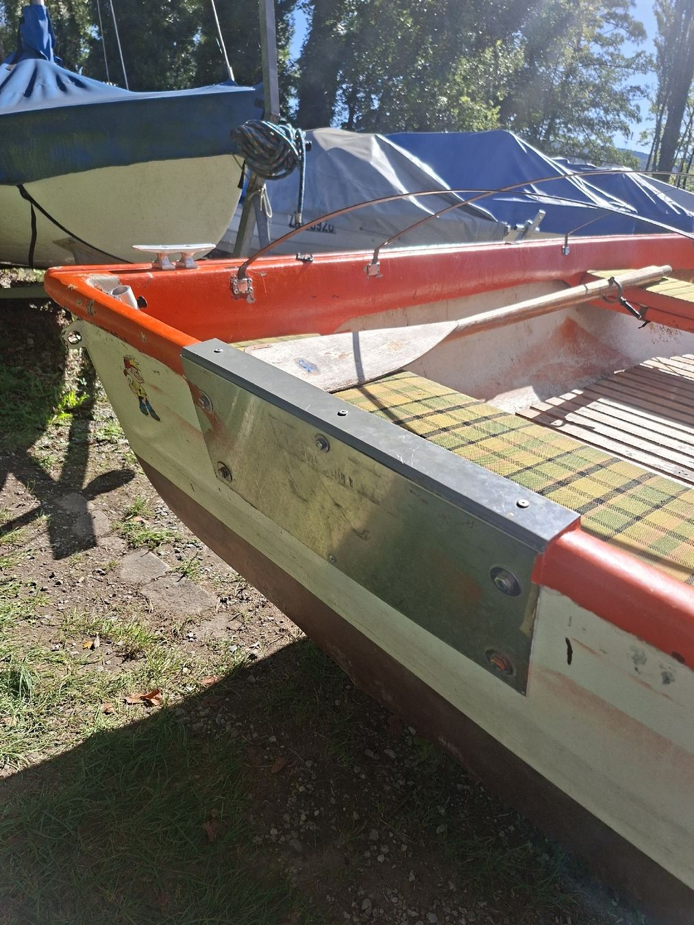 Schlauchboote, Kajaks & Kanus: Ruderboot GFK Hodler Typ E – Gebraucht aus Ottikon b.Kemptth. von online-Bo 4
