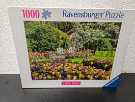 Neu - Ravensburger - Puzzle 1000 Keukenhof Gardens NL
