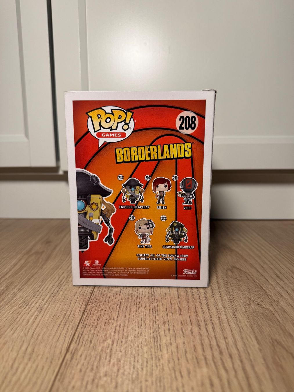 Funko Figuren: Funko Pop Borderlands 208 - Emperor Claptrap – Neu (gemäss Beschreibung) aus Chiggiogna von TheLegend88 1