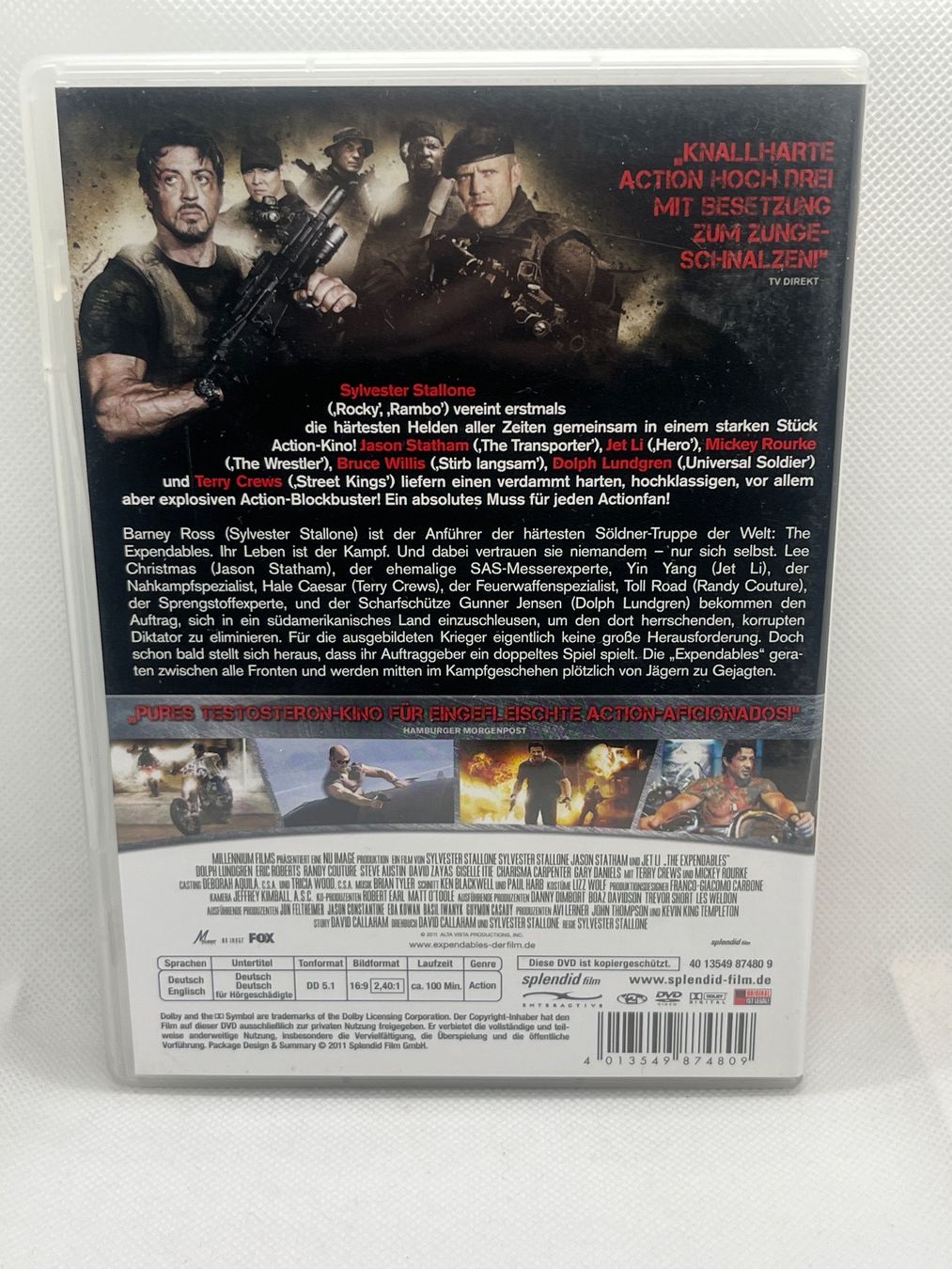 Tutti i DVDs: The Expendables DVD mit Stallone, Schwarzenegger TOP! – Usato da Hinterkappelen venduto da Kim1992 1