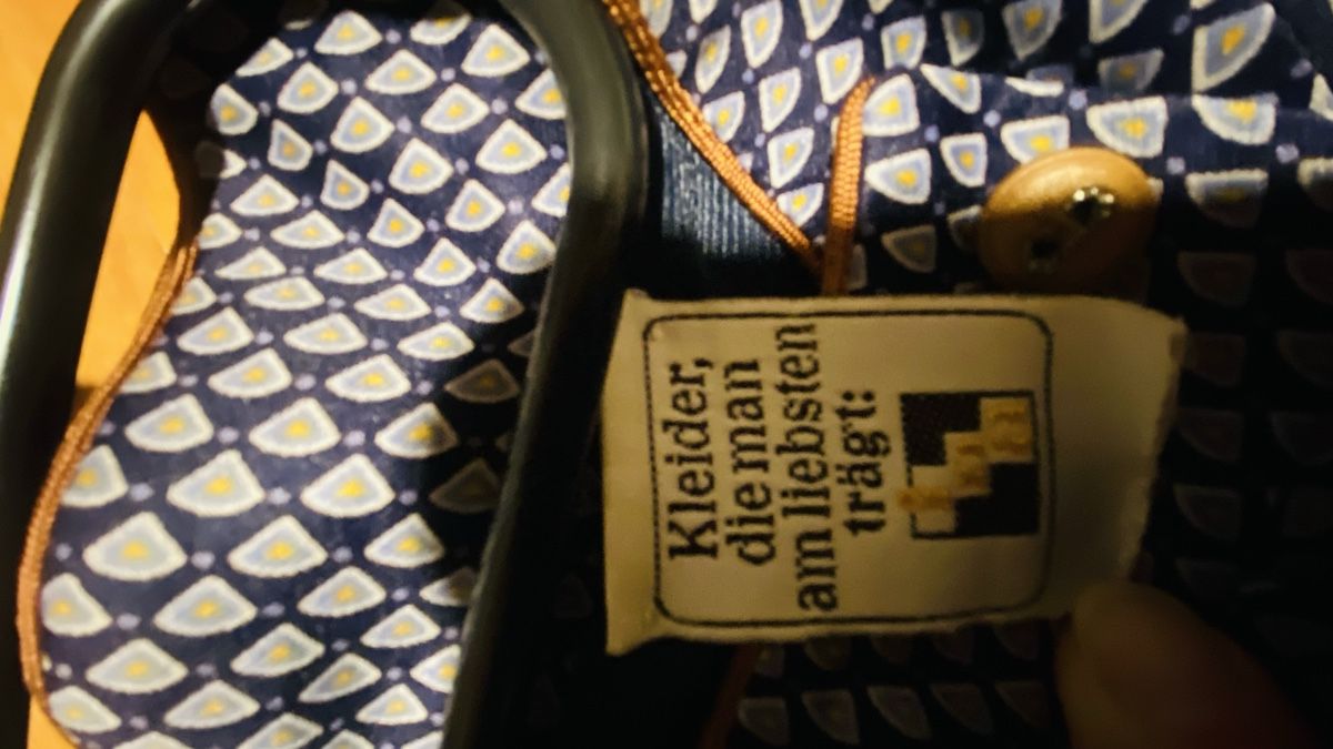 Vestiti: Reto Vintage Kleid mit Muster, Grösse ? – Usato da Roggliswil venduto da star32 1