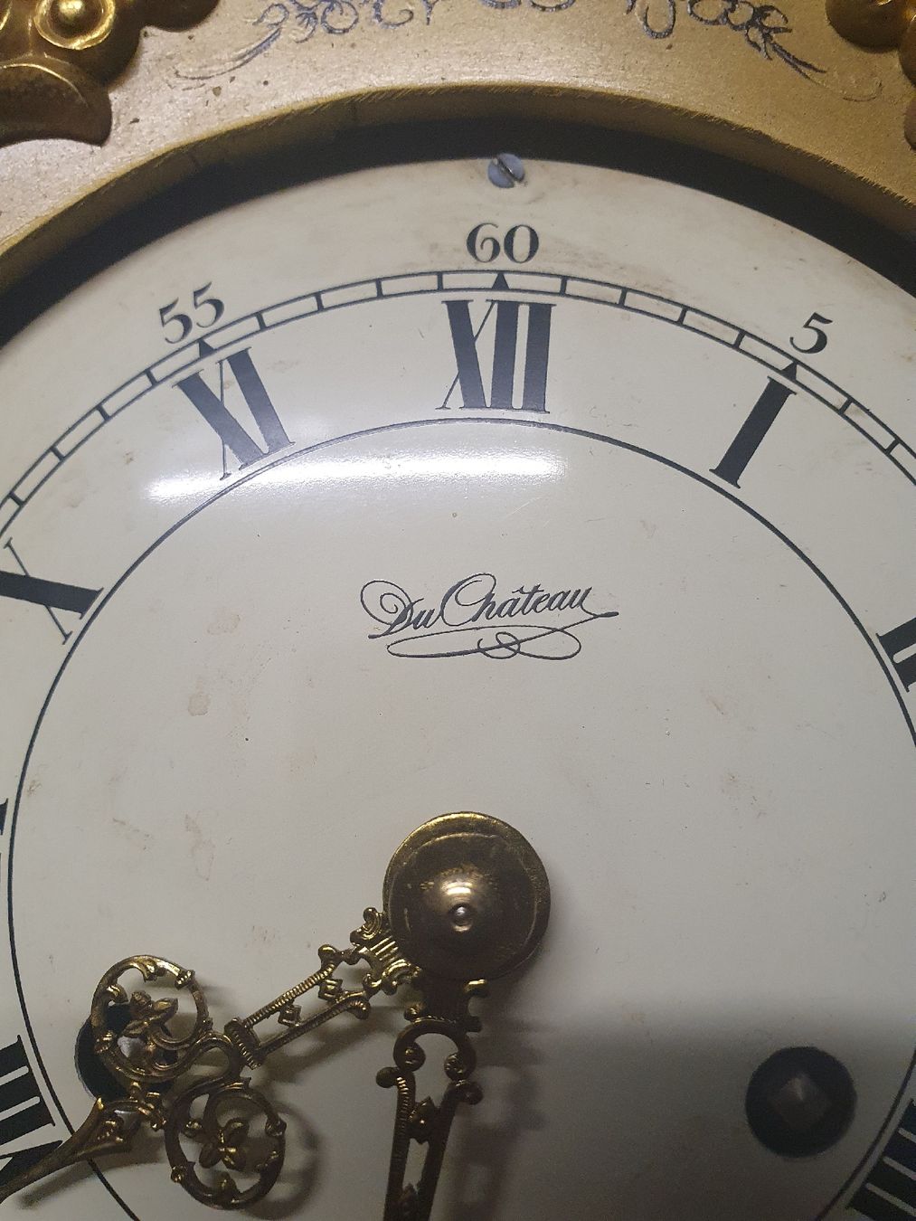 Stand- & Wanduhren: Du Chateau Wanduhr in Gold – Gebraucht aus Herznach von VwGolfer 2