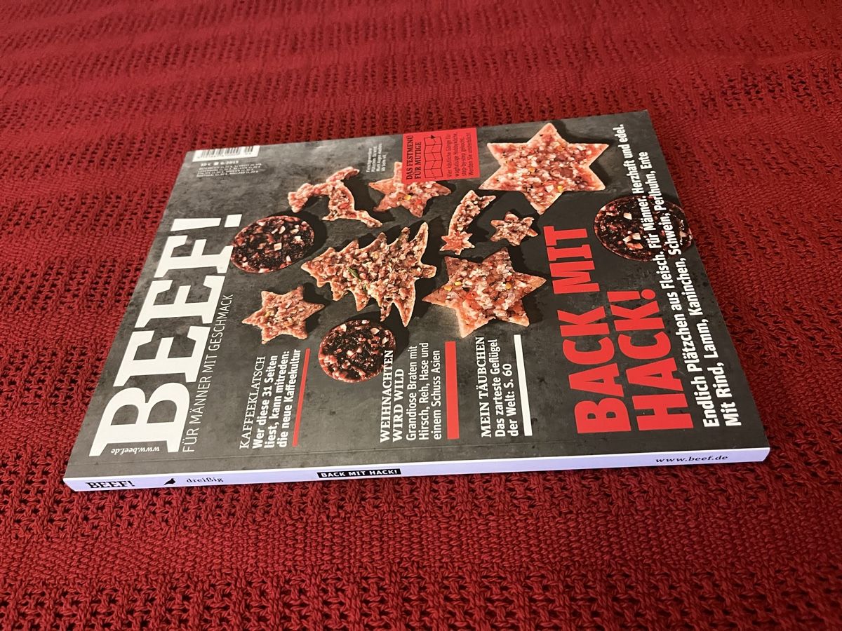 Zeitschriften & Magazine: Beef! Magazin - Backen mit Hackfleisch - Winterzeit – Neu (gemäss Beschreibung) aus Jonen von tan_c7mk 1