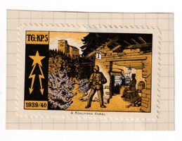 Soldaten Briefmarke