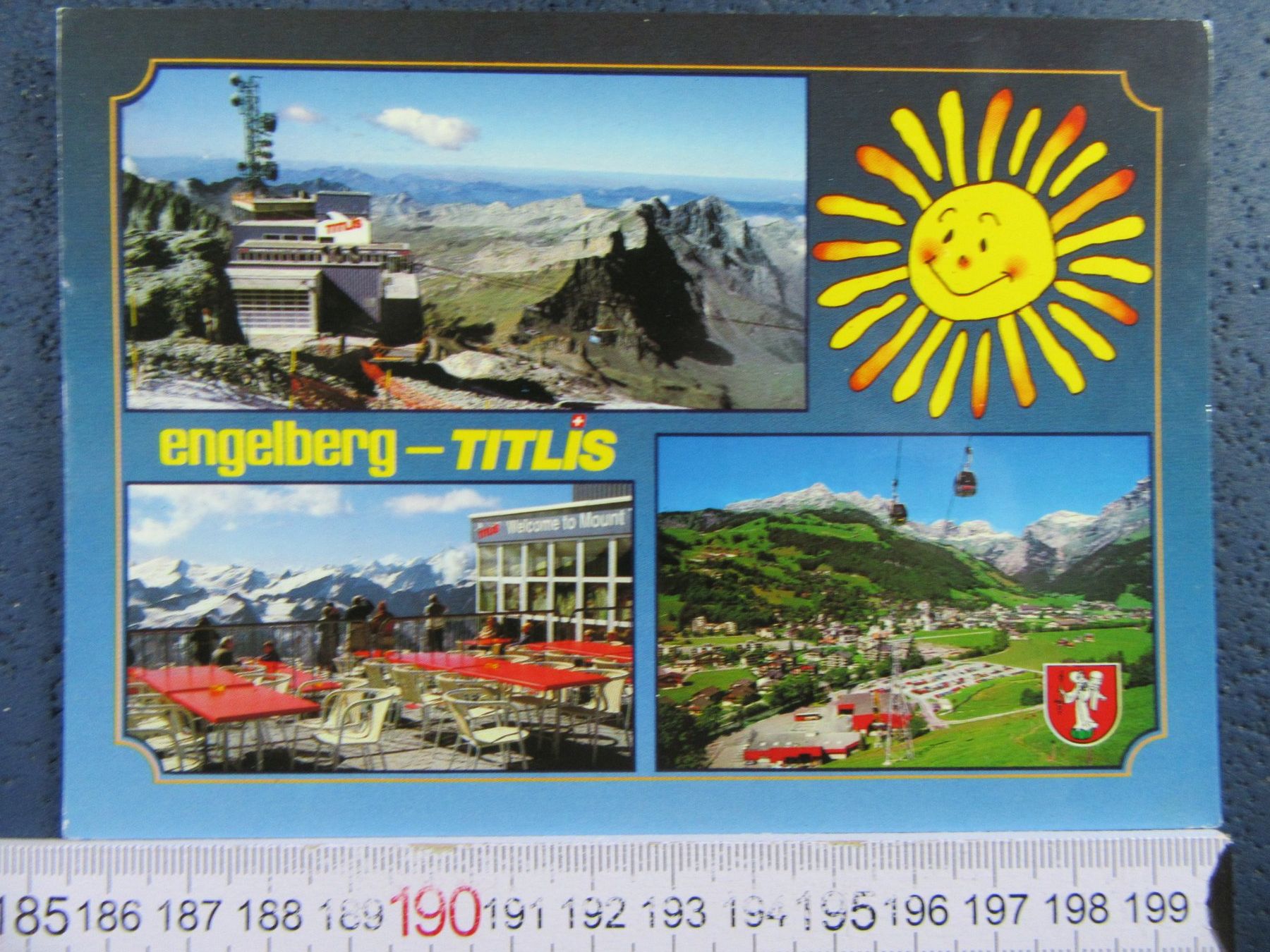 Cartoline postali: ENGELBERG TITLIS GLETSCHERRESTAURANT AK ONW – Usato da Ettingen venduto da Hausi4711