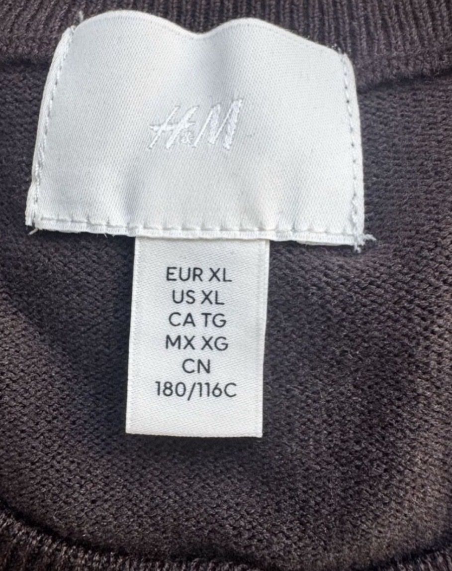 H&M Giacche: Feinstrick-cardigan, Dunkelbraun, Neu. – Nuovo (secondo la descrizione) da Zürich venduto da ber_78xz 5