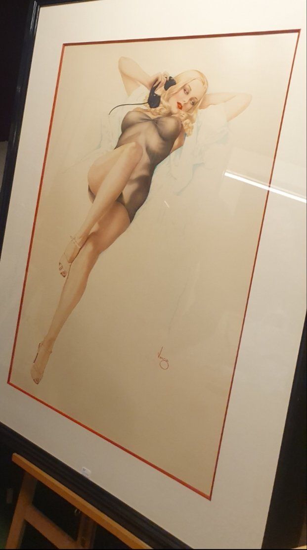 Grafica & Litografie: "FIRST LOVE" par Alberto Vargas – Usato da Le Grand-Saconnex venduto da Rgt87