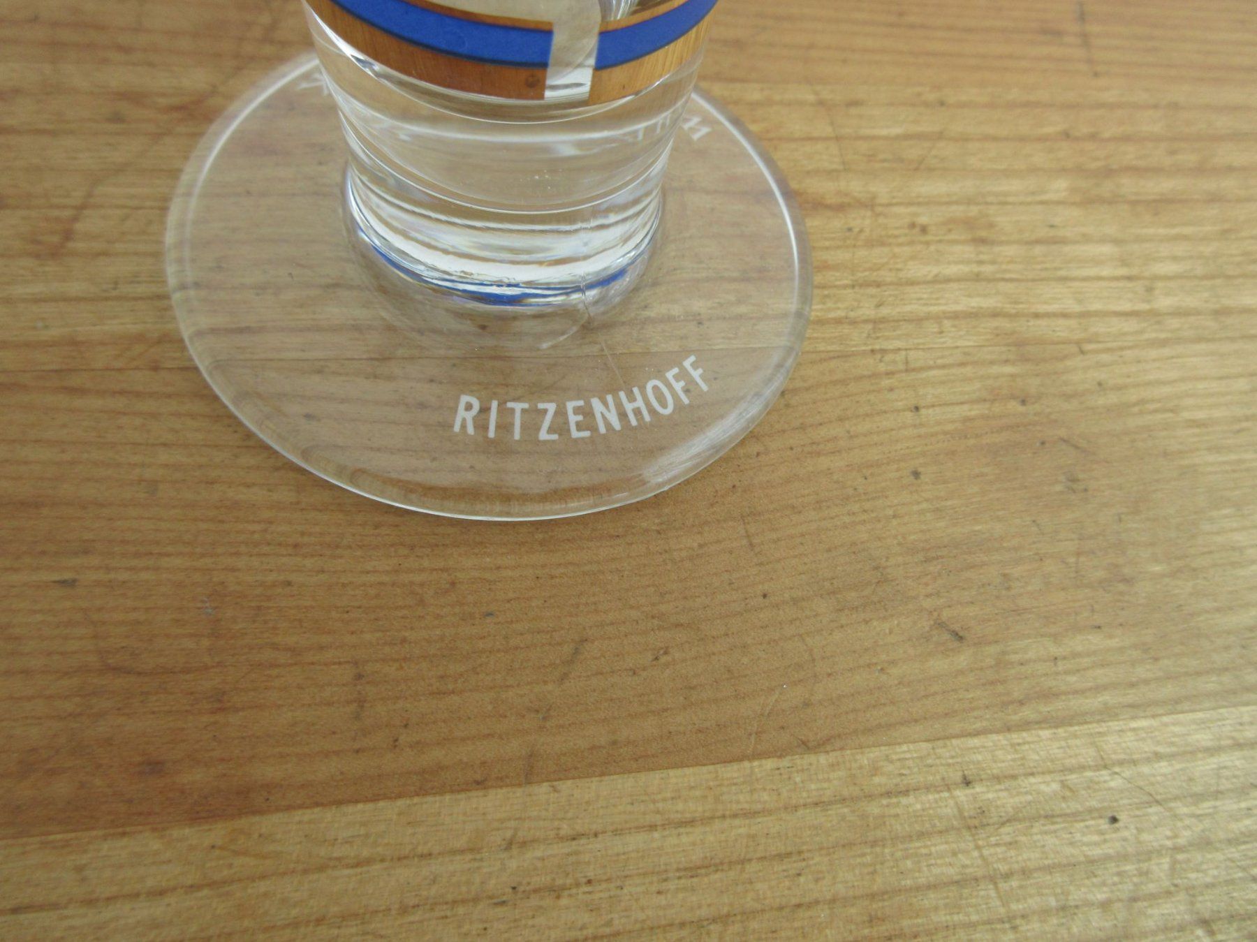 Ritzenhof Gläser: 2 Ritzenhoff Biergläser, Werner Pawlok/Massimo Morozzi – Gebraucht aus Binningen von Oldfashion 4