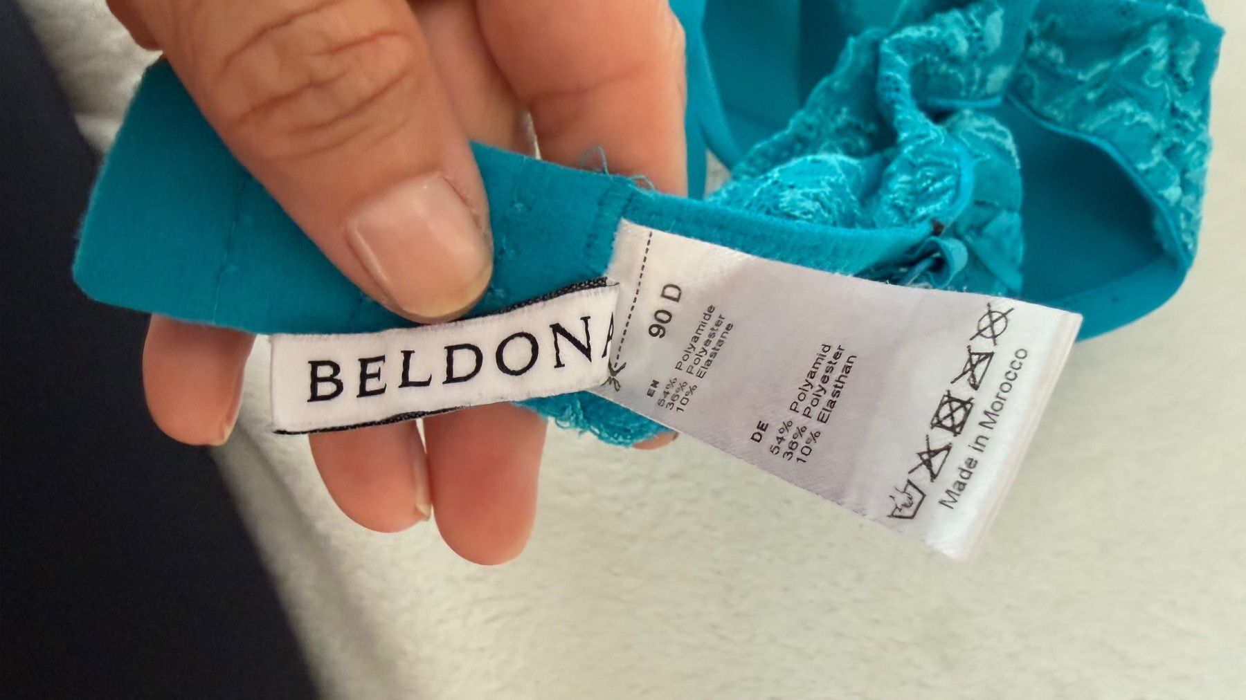 Beldona Sonstige Unterwäsche: Damen BH türkis Grösse 90D – Gebraucht aus Warth von sue500 3