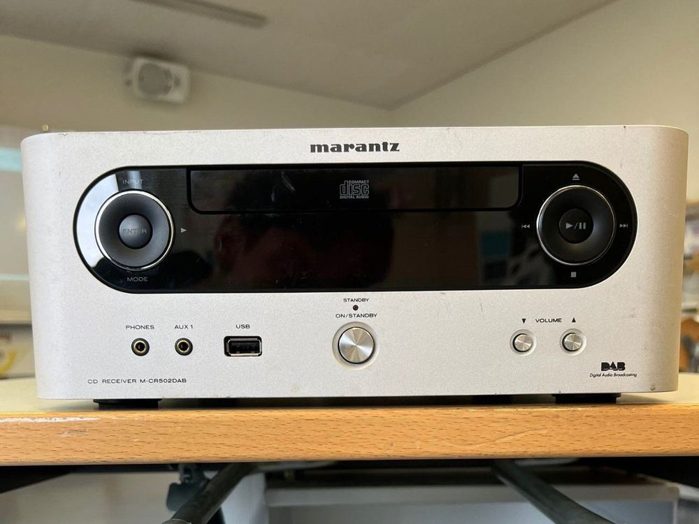 Marantz CD Player Receiver MCR502DAB • 3x Aux Input + DAB Kaufen auf
