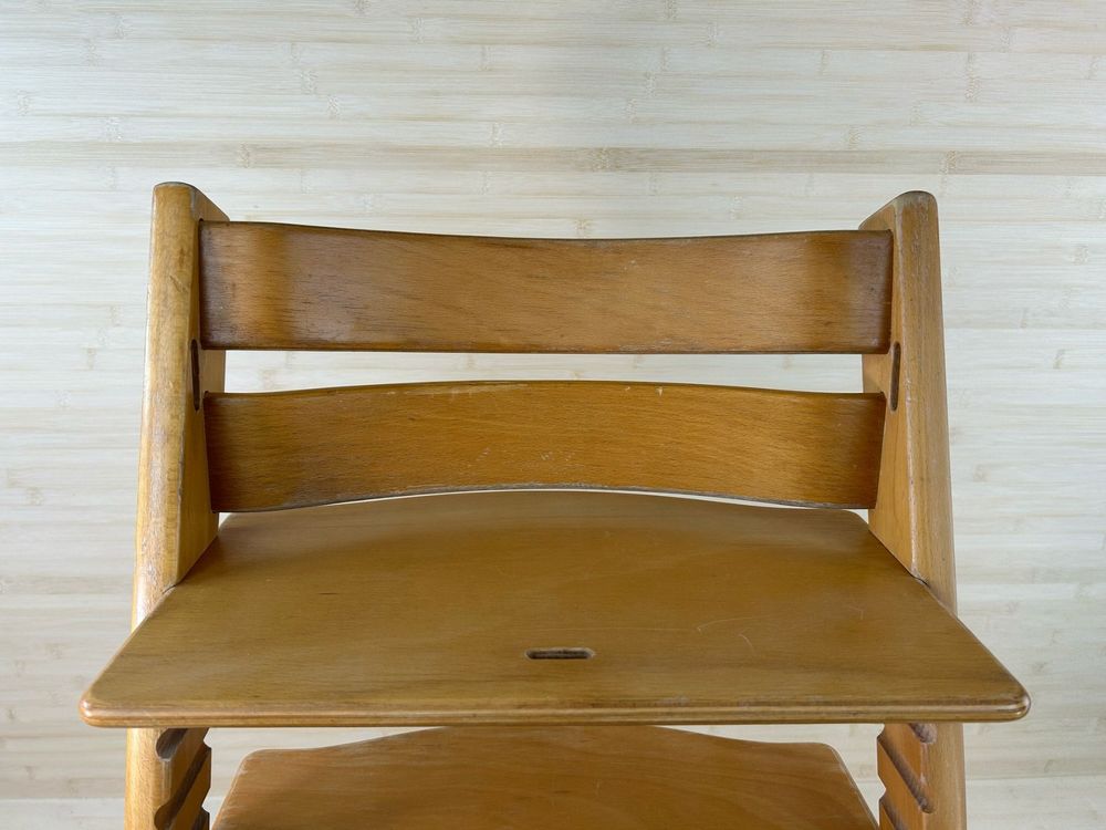Stokke® Tripp Trapp inkl. Kissen & Holzbügel / Buche 6