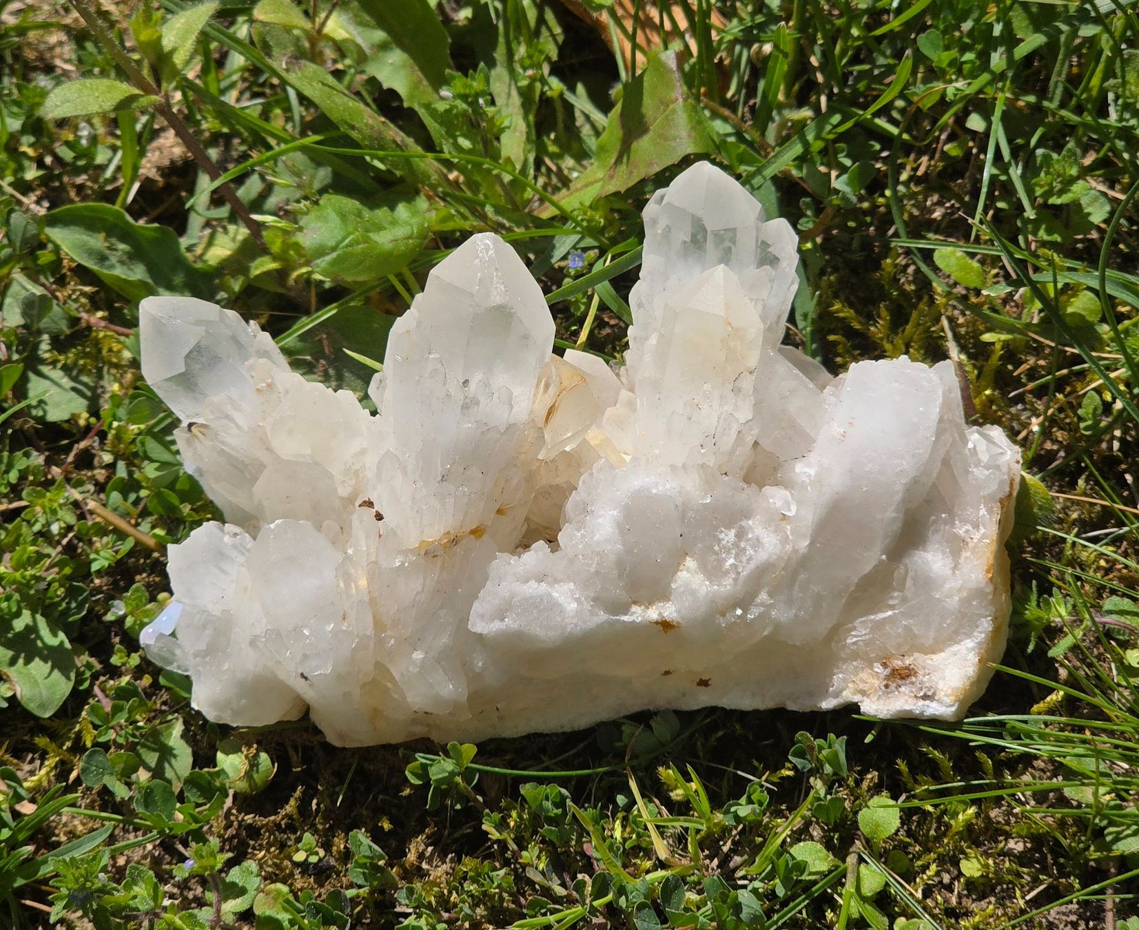Mineralien & Heilsteine: Pineapple Quarz Stufe 255g – Neu und originalverpackt aus Matzingen von Shay_Crystalz
