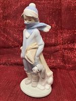 Porzellan Figur Lladro "Winter"