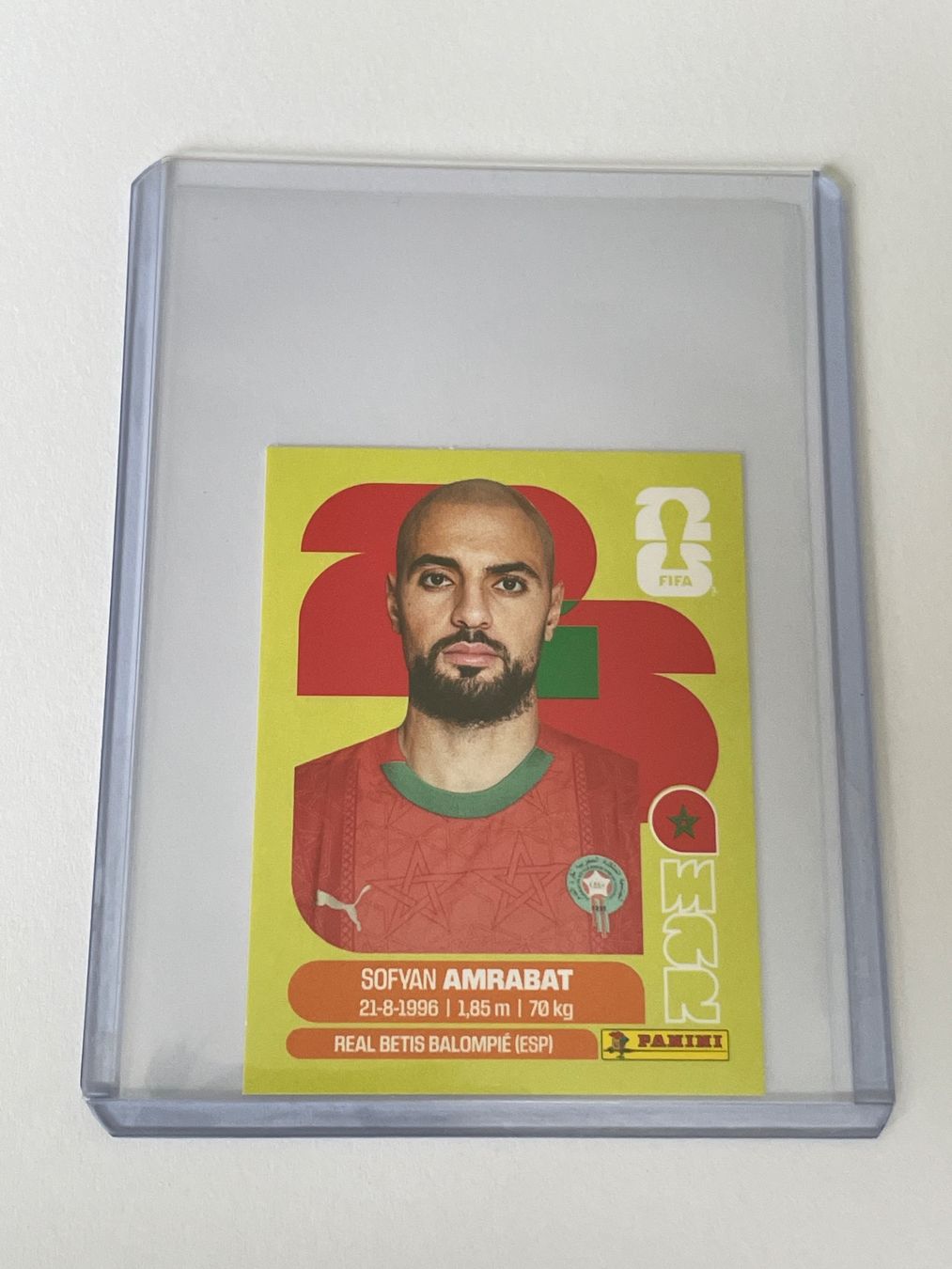 Panini Cartes à collectionner: Panini WM 2026 Sticker Sofyan Amrabat neu – Neuf (Voir description) à Sargans par Didis