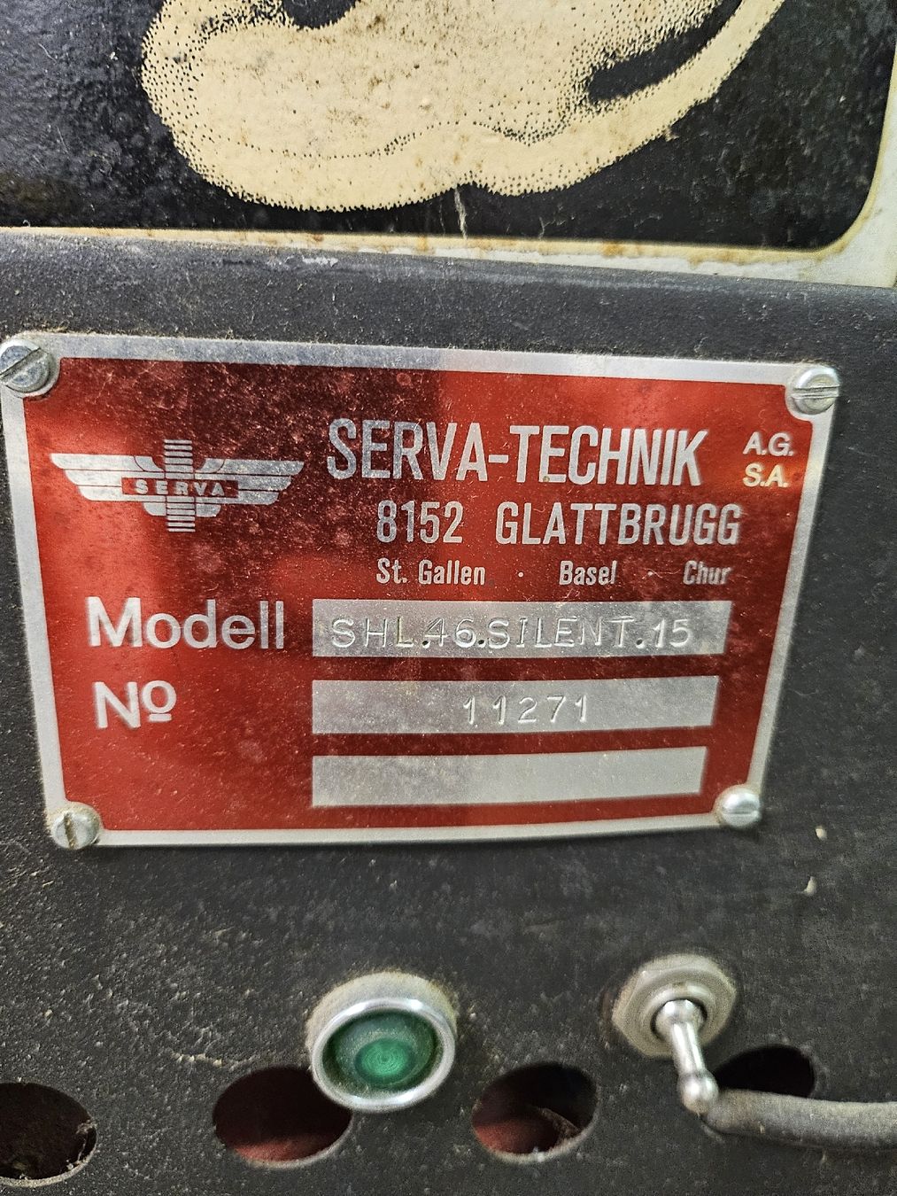Kompressoren: Serva-Technik SHL46.SILENT.15 Kompressor mit Tacker  – Gebraucht aus St. Gallen von Cocos_Ricardo 3