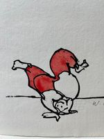 Lüthy Wolf Werner    HOLZSCHNITT Format 15 x 21 cm