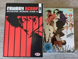 Cowboy Bebop und Samurai Champloo Anime DVD komplett