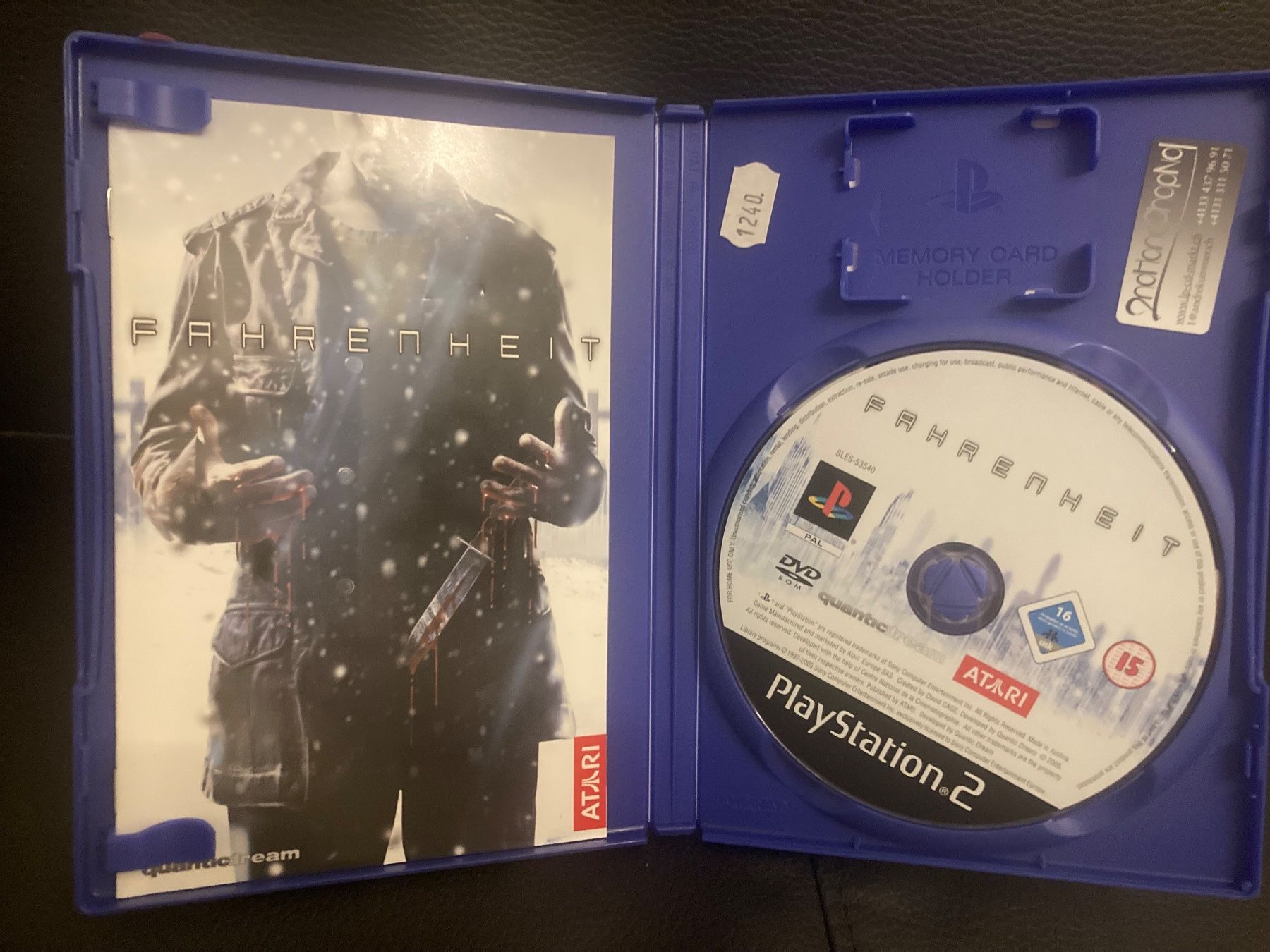Sony Spiele: PlayStation 2 Spiel Fahrenheit – Gebraucht aus Bern von TotheMoonnn 2