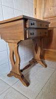 Meuble de couture ancien en bois