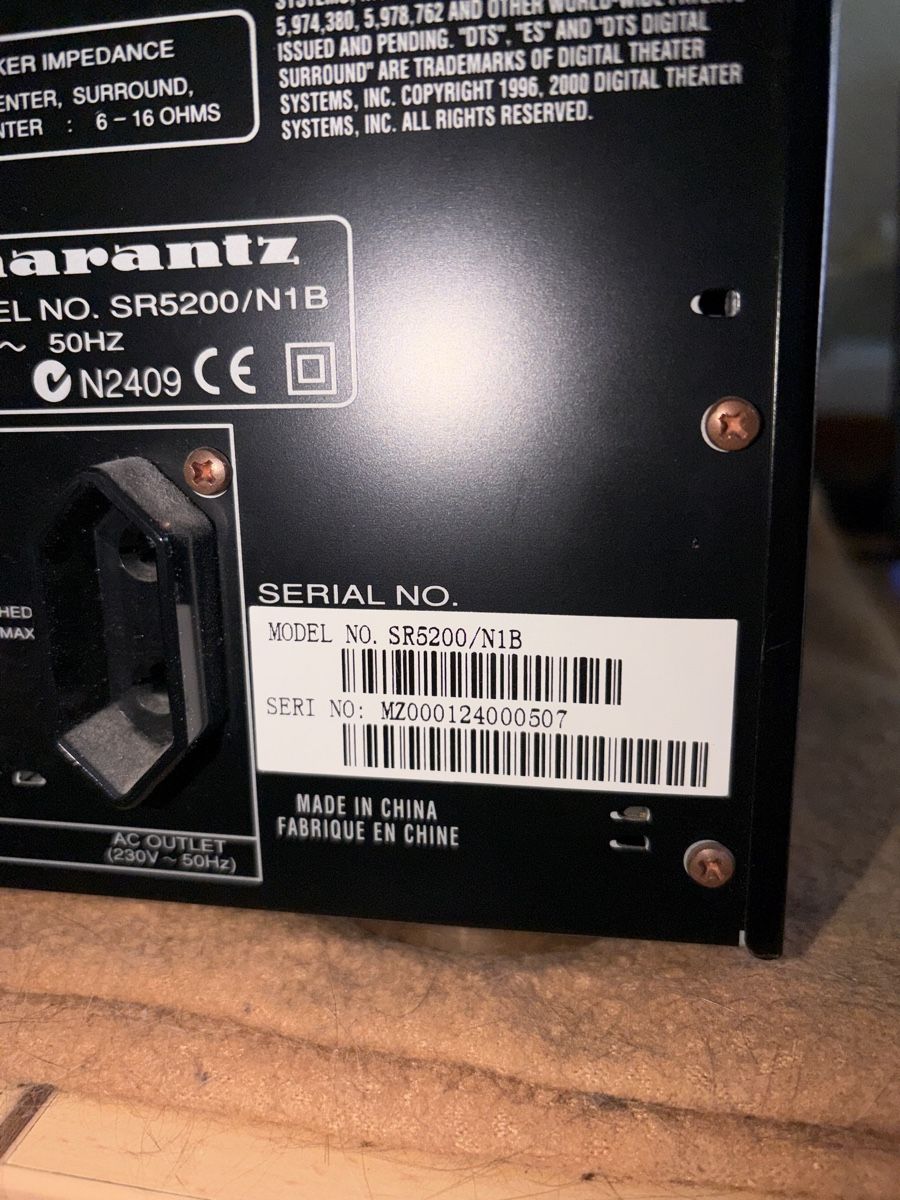 Marantz Ricevitori: Marantz AV Surround Receiver SR5200 -Top Zustand - – Usato da Mehlsecken venduto da syranisi 3